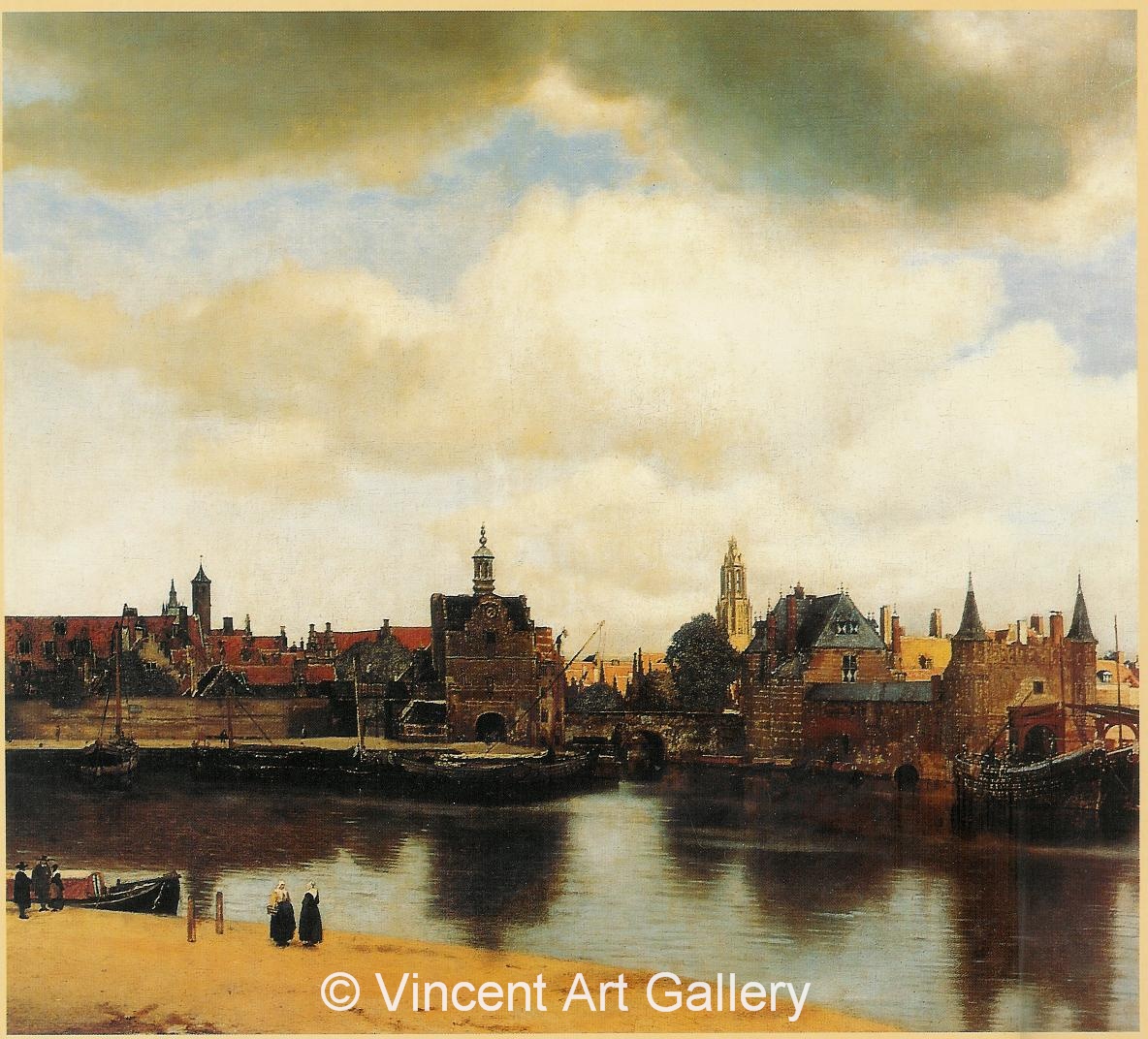 A635, VERMEER, View of Delft 001